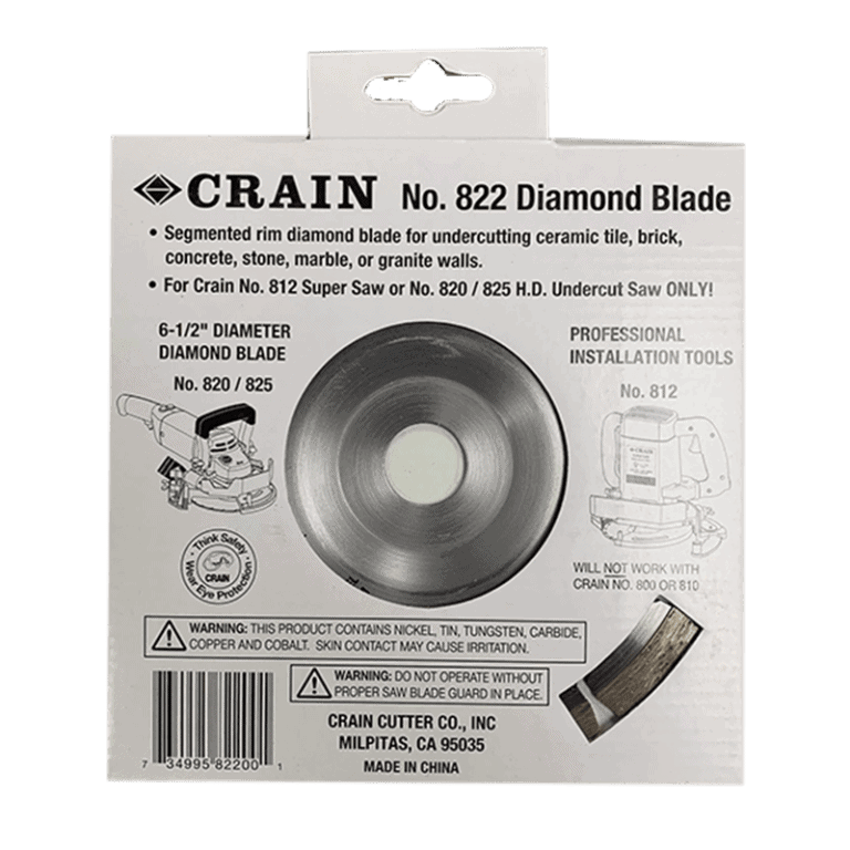 Crain No. 822 Diamond Blade Unique Wood Products