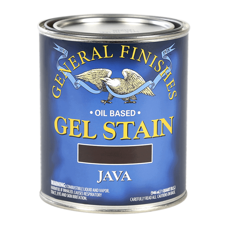 GENERAL FINISHES JAVA OIL BASED GEL WOOD STAIN Unique Wood Products