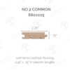 2.25" UNFINISHED SOLID HARDWOOD FLOORING - Image 4