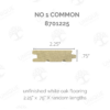 2.25" UNFINISHED SOLID HARDWOOD FLOORING - Image 6